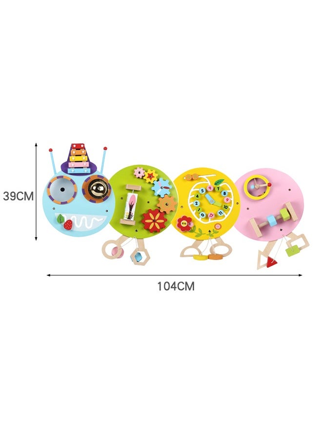 Cute Caterpillar Shape Early Education Toys, Happy Enlightenment Cognition