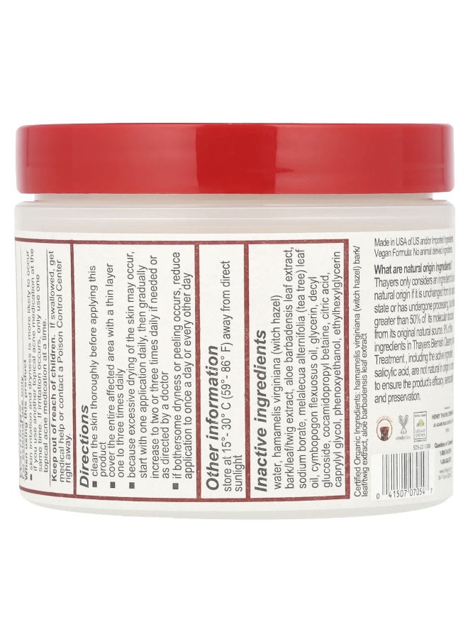 Thayers, Blemish Clearing Witch Hazel Pads, Lemongrass, 60 Exfoliating Pads