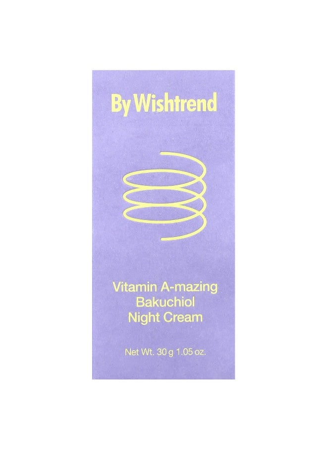 By Wishtrend, Vitamin A-Mazing Bakuchiol Night Cream, 1.05 oz (30 g)