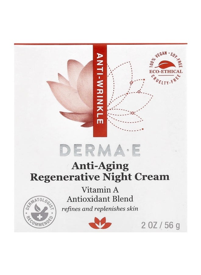 DERMA E, Anti-Aging Regenerative Night Cream, 2 oz (56 g)