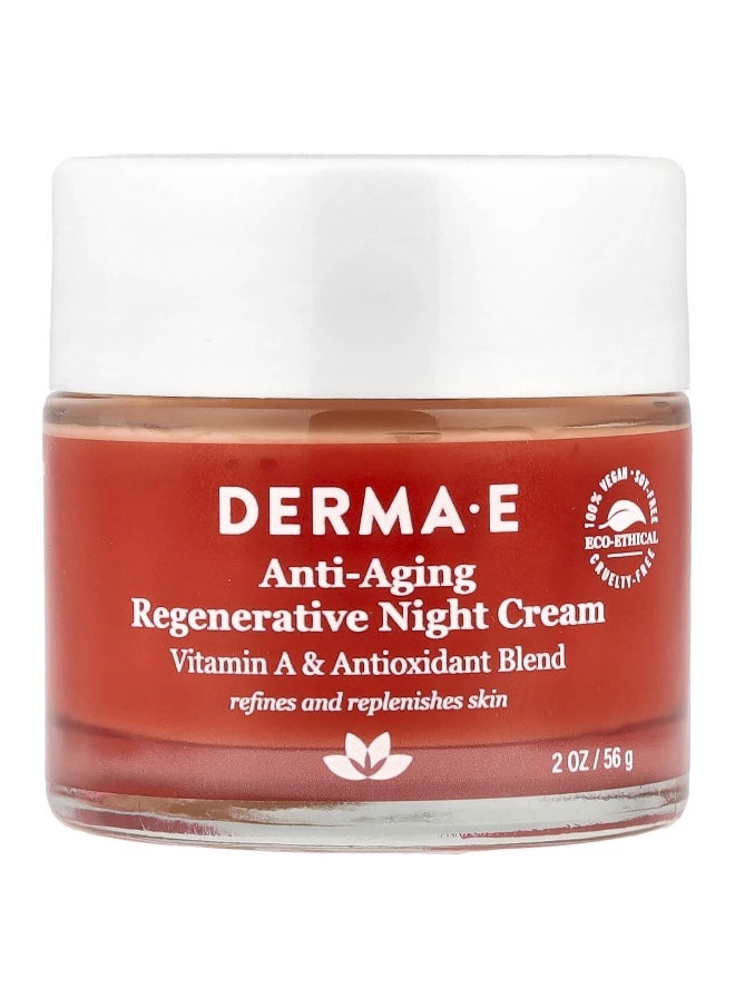 DERMA E, Anti-Aging Regenerative Night Cream, 2 oz (56 g)