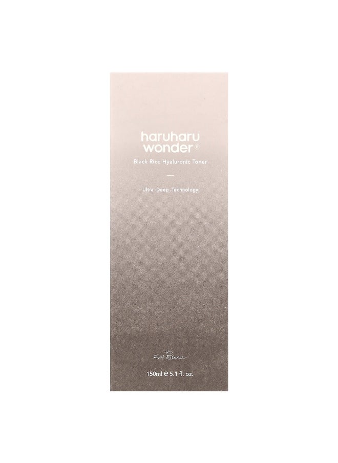 Haruharu, Wonder®, Black Rice Hyaluronic Toner, 5.1 fl oz (150 ml)