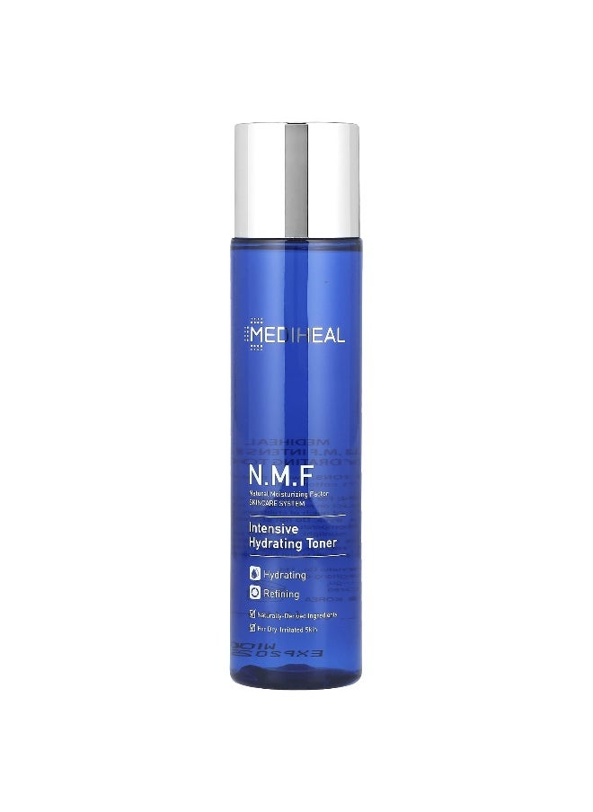 MEDIHEAL, N.M.F Intensive Hydrating Toner, For Dry, Irritated Skin, 5.5 fl oz (165 ml)