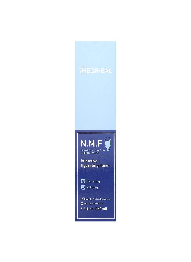 MEDIHEAL, N.M.F Intensive Hydrating Toner, For Dry, Irritated Skin, 5.5 fl oz (165 ml)