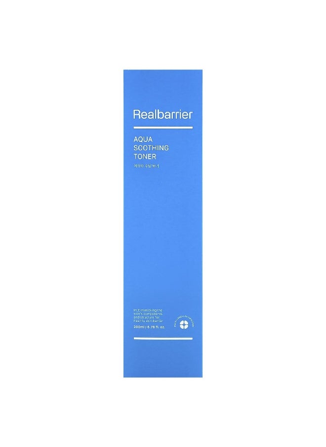 Real Barrier, Aqua Soothing Toner, 6.76 fl oz (200 ml)