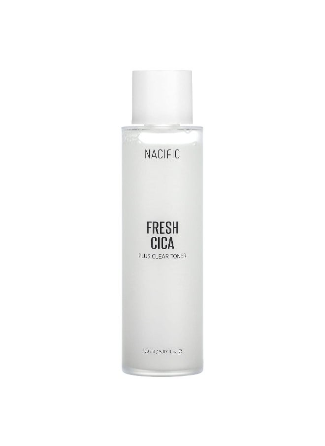 Nacific, Fresh CICA, Plus Clear Toner, 5.07 fl oz (150 ml)