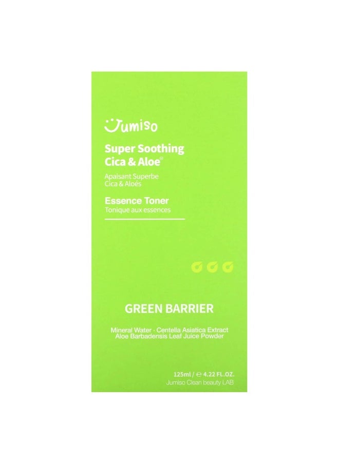 Jumiso, Super Soothing Cica & Aloe Essence Toner, 4.22 fl oz (125 ml)