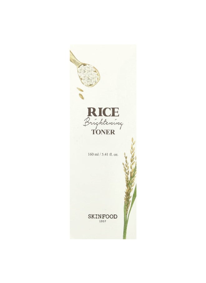 SKINFOOD, Rice Brightening Toner, 5.41 fl oz (160 ml)