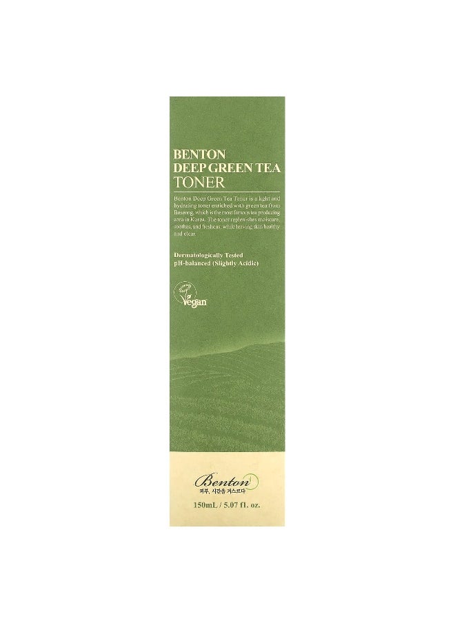 Benton, Deep Green Tea Toner, 5.07 fl oz (150 ml)