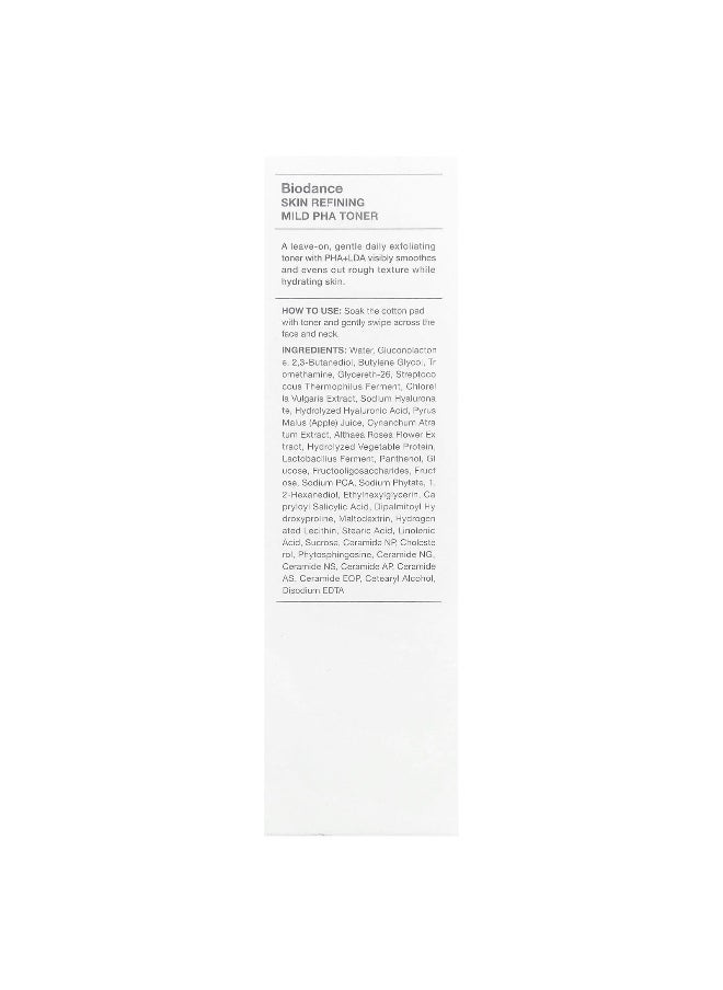 Biodance, Skin Refining Mild PHA Toner , 5.07 fl oz (150 ml)