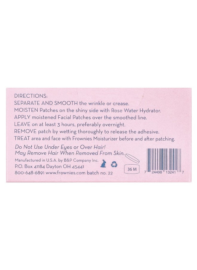 Frownies, Facial Patches, For Foreheads & Between Eyes, 144 Patches
