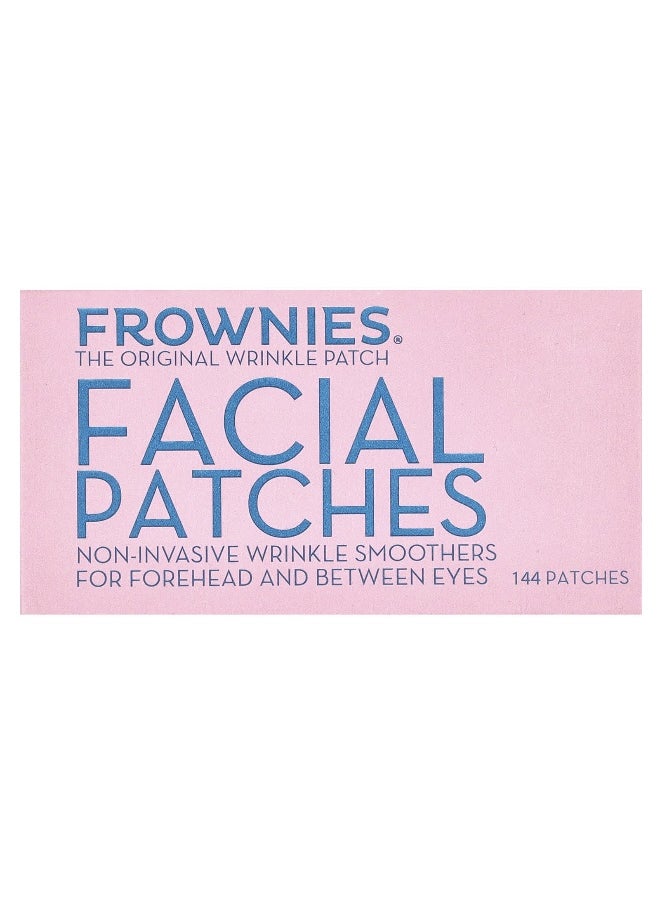 Frownies, Facial Patches, For Foreheads & Between Eyes, 144 Patches