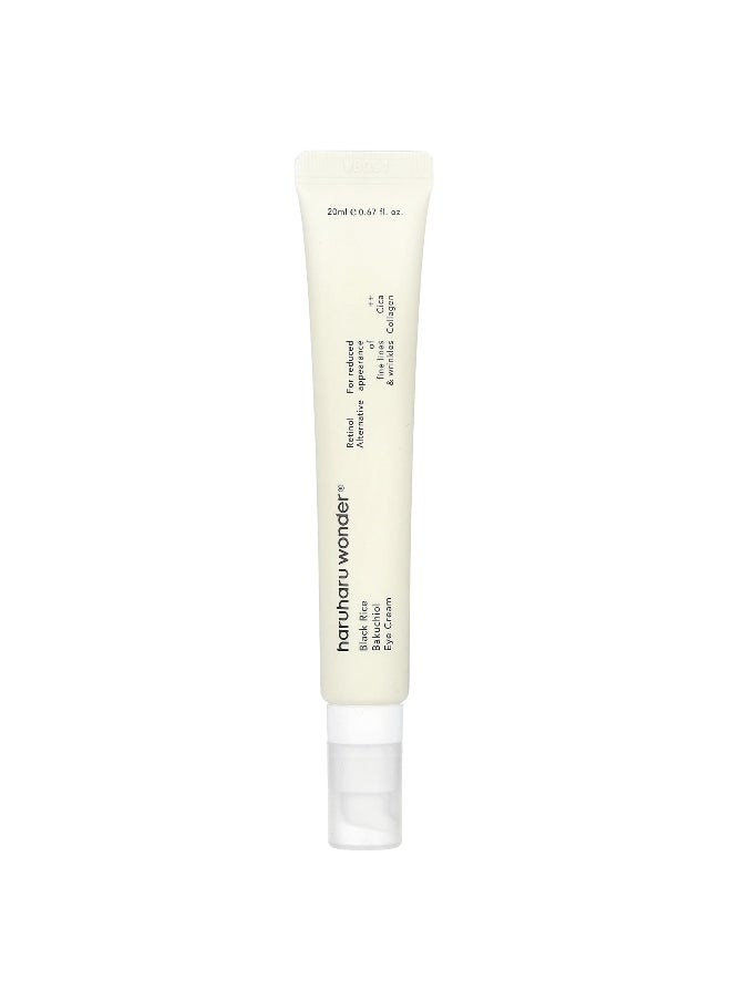 Haruharu, Wonder®, Black Rice Bakuchiol Eye Cream, 0.67 fl oz (20 ml)