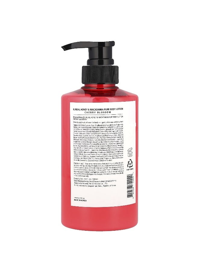 Kundal, Honey & Macadamia, Body Lotion, Cherry Blossom, 16.9 fl oz (500 ml)