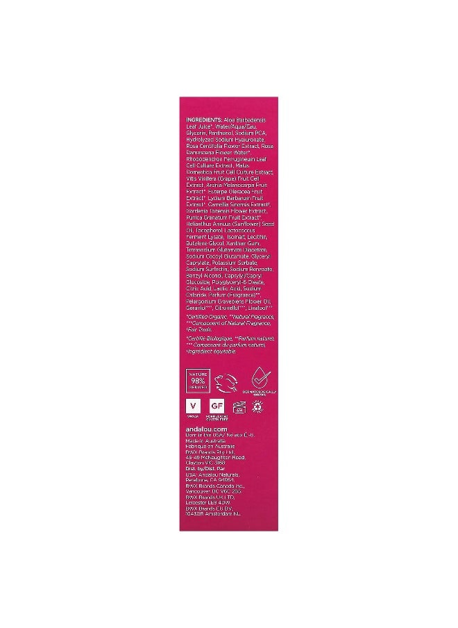 Andalou Naturals, 1000 Roses, Biome Balancing Toner, Sensitive, 6 fl oz (178 ml)