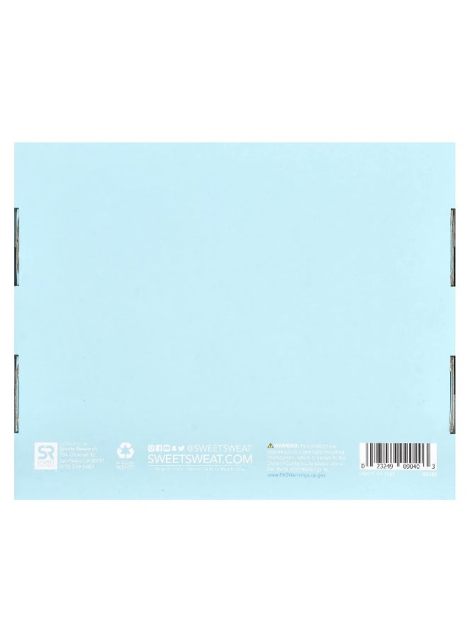 Sports Research, Sweet Sweat®, Paige Hathaway Waist Trimmer Kit, M/L, Blue, 3 Piece Kit