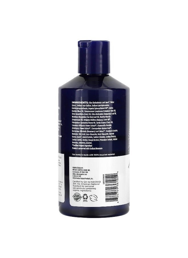 Avalon Organics, Therapy, Scalp Normalizing Shampoo, Tea Tree Mint, 14 fl oz (414 ml)