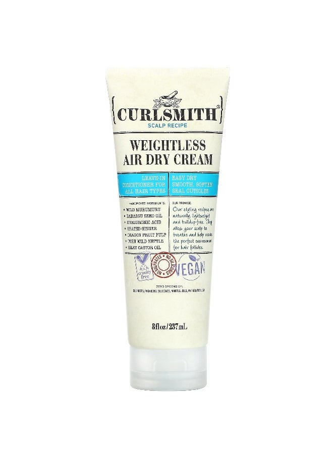 Curlsmith, Weightless Air Dry Cream, 8 fl oz (237 ml)