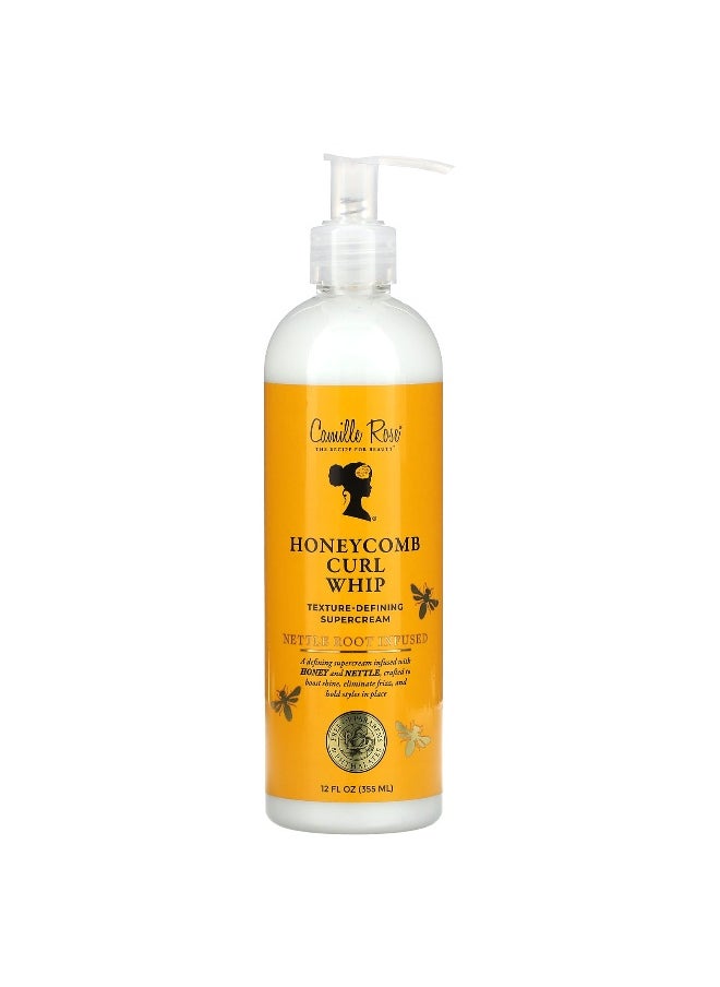 Camille Rose, Honeycomb Curl Whip, Texture-Defining Supercream, 12 fl oz (355 ml)