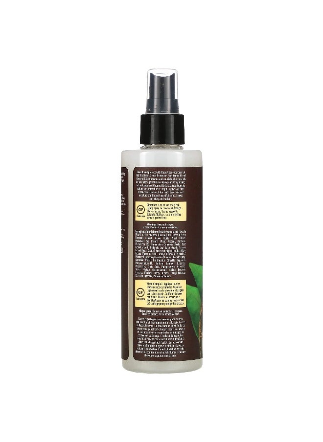 Desert Essence, Coconut Hair Defrizzer & Heat Protector, 8 fl oz (237 ml)