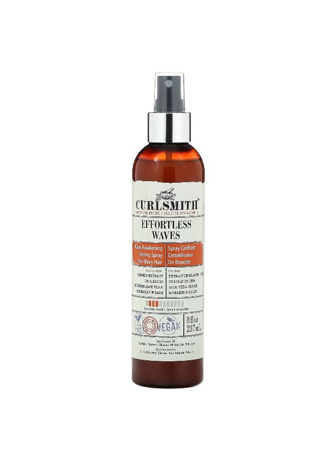 Curlsmith, Effortless Waves, Styling Spray, 8 fl oz (237 ml)