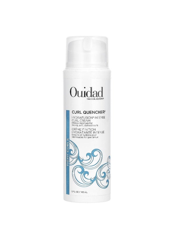 Ouidad, Curl Quencher®, Hydrafusion® Intense Curl Cream, 5 fl oz (145 ml)