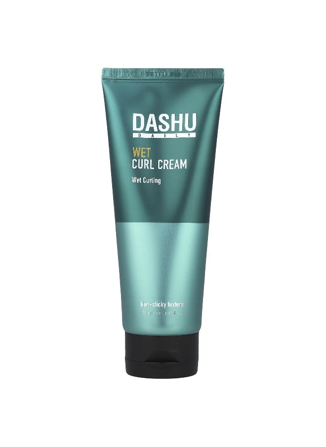Dashu, Daily Wet Curl Cream, 5.07 fl oz (150 ml)