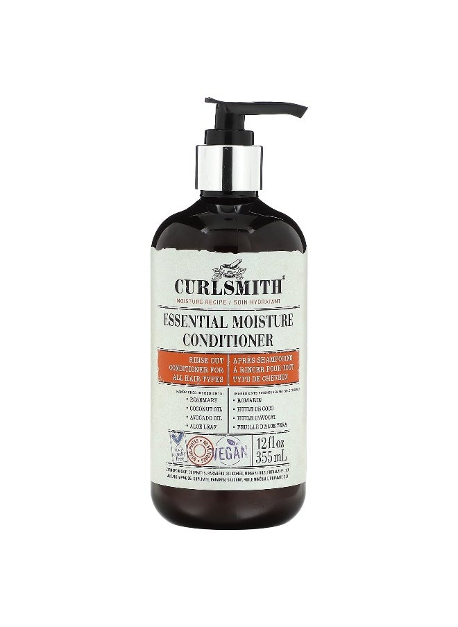 Curlsmith, Essential Moisture Conditioner, For All Hair Types, 12 fl oz (355 ml)