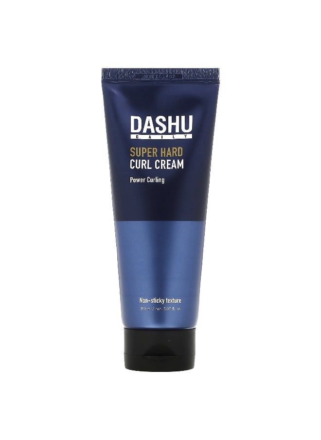 Dashu, Daily, Super Hard Curl Cream, 5.07 fl oz (150 ml)