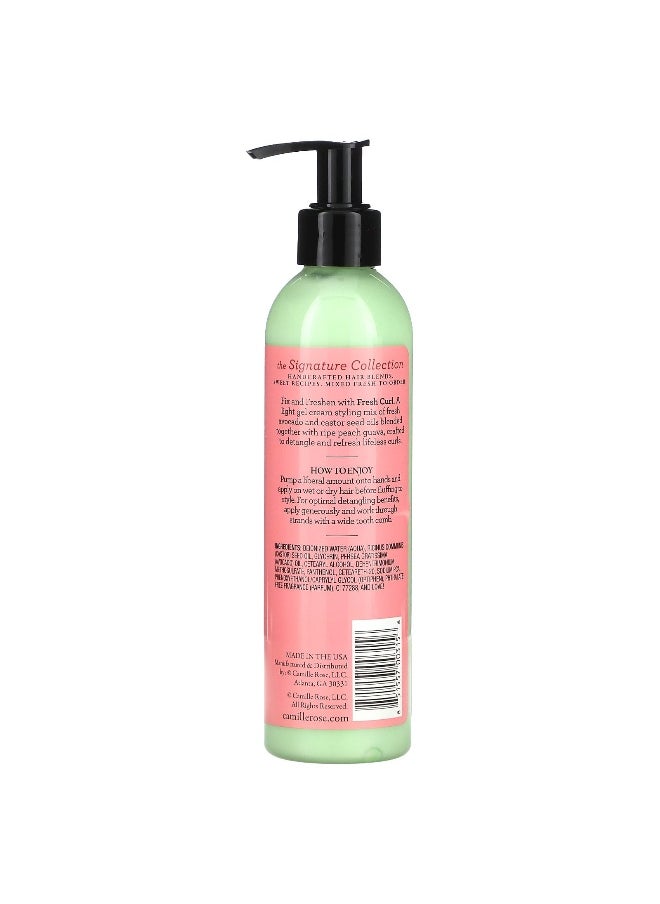 Camille Rose, Fresh Curl Revitalizing Hair Smoother, Avocado & Castor Oil, 8 oz (240 ml)