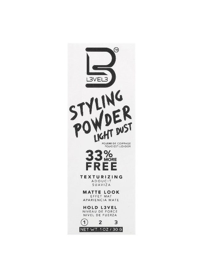 Level 3, Styling Powder, Light Dust, 1 oz (30 g)