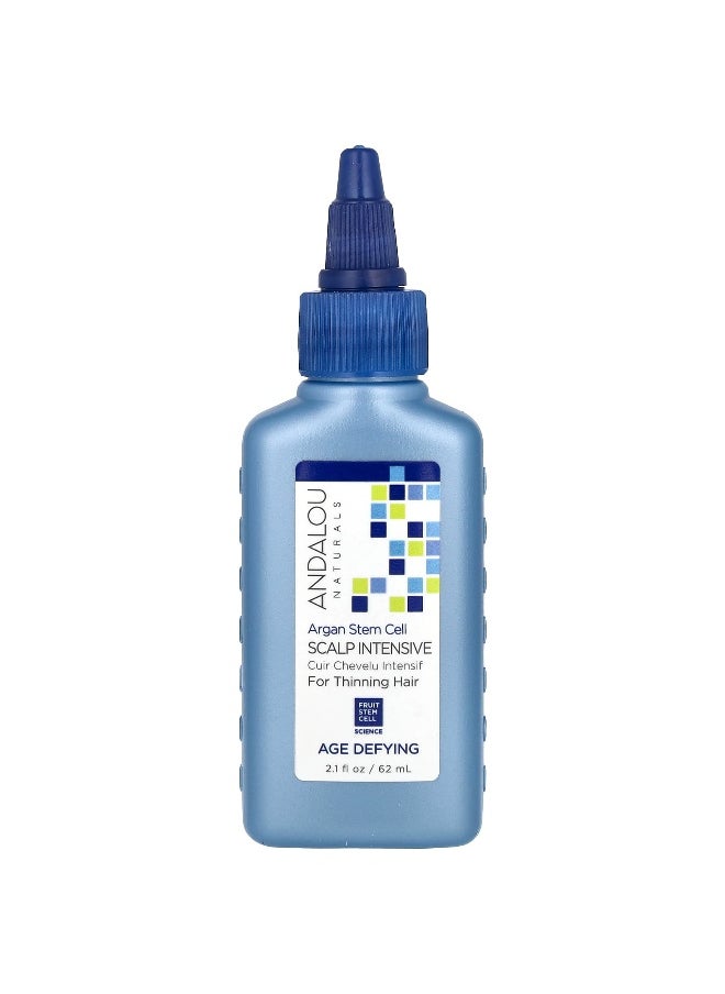 Andalou Naturals, Argan Stem Cell, Scalp Intensive, Thinning Hair Treatment, Age Defying, 2.1 fl oz (62 ml)