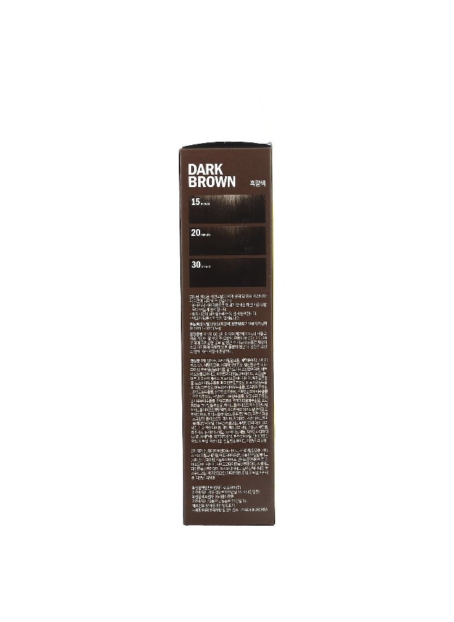 Dashu, Fast Change Coloring, Dark Brown, 1 Application Kit
