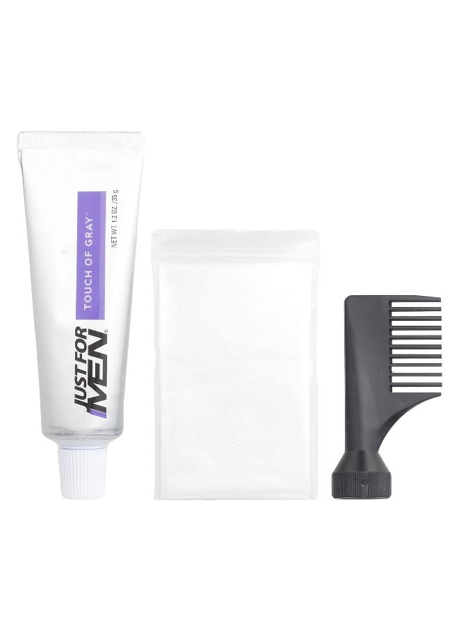 Just for Men, Touch of Gray®, T-55 Black, Single Application Haircolor Kit