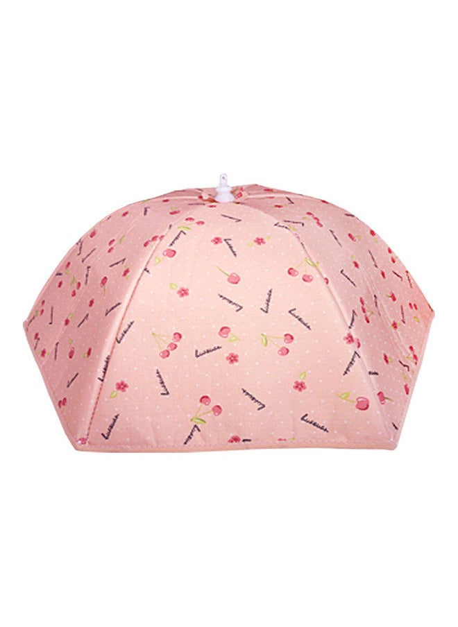 Dustproof Foldable Food Cover Pink