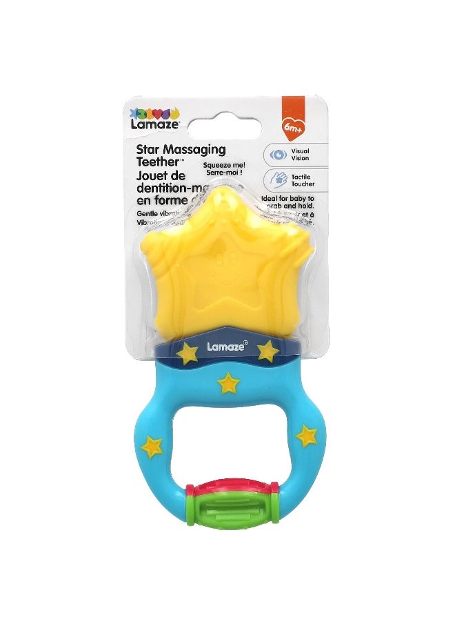 Lamaze, Star Massaging Teether, 6 Months+, 1 Count