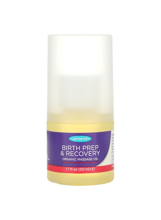 Lansinoh, Birth Prep & Recovery, Organic Massage Oil, 1.7 fl oz (50 ml)
