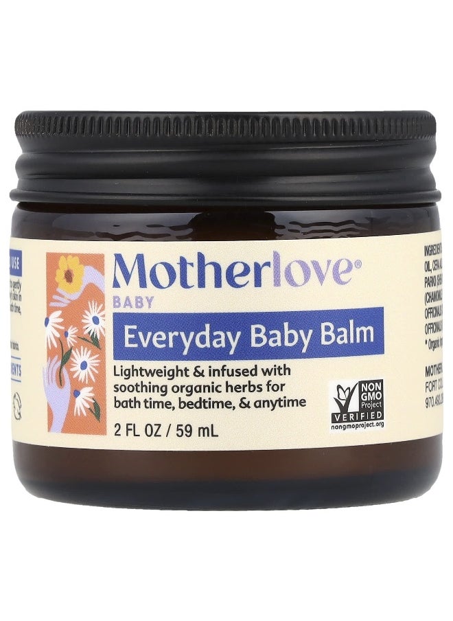 Motherlove, Baby, Everyday Baby Balm, 2 fl oz (59 ml)