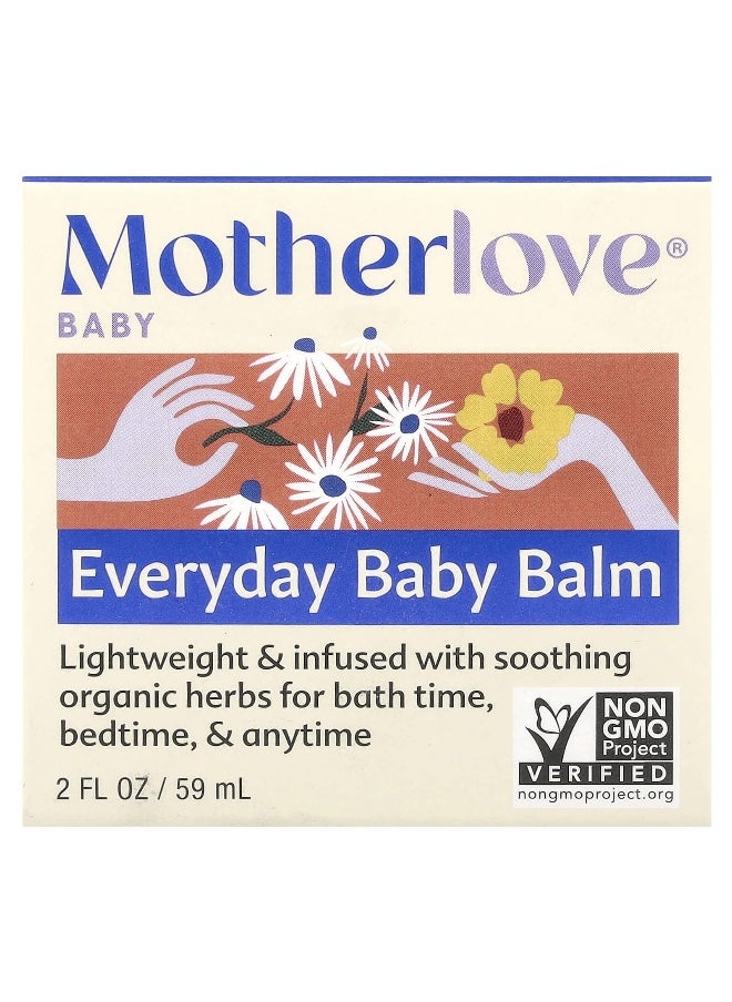 Motherlove, Baby, Everyday Baby Balm, 2 fl oz (59 ml)