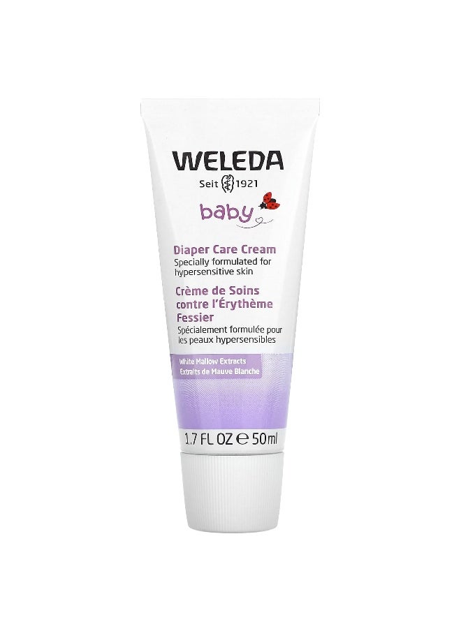 Weleda, Baby, Diaper Care Cream, White Mallow Extracts, 1.7 fl oz (50 ml)