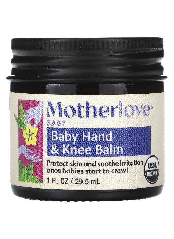 Motherlove, Baby, Hand & Knee Balm, 1 fl oz (29.5 ml)