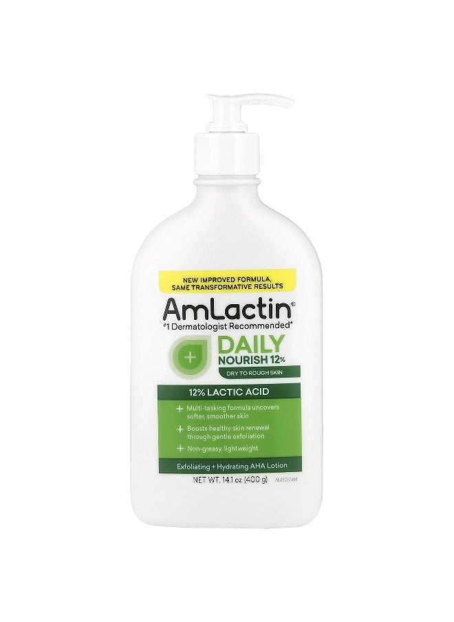 AmLactin, Daily Nourish Lotion , 14.1 oz (400 g)