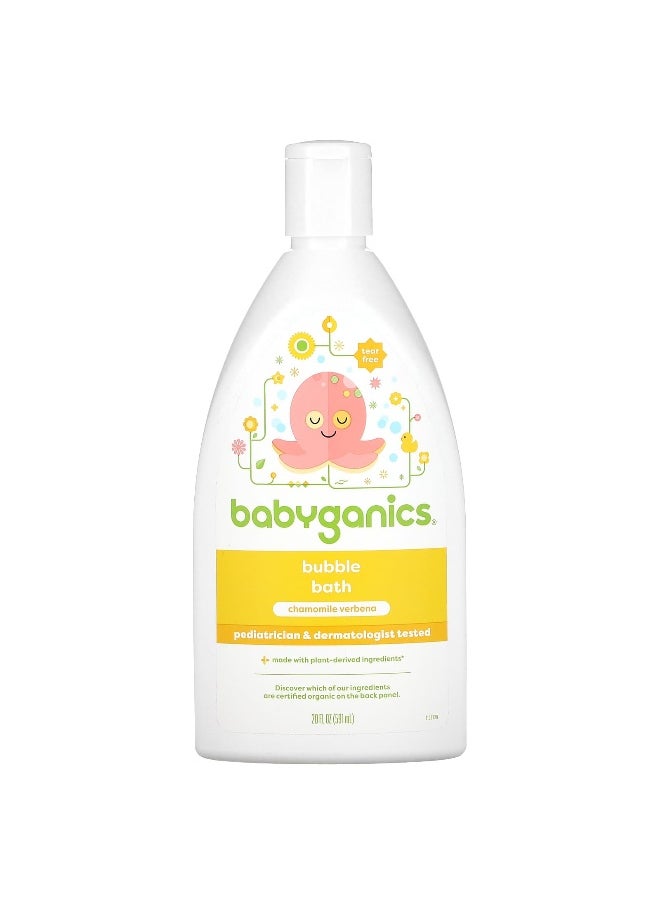 Babyganics, Bubble Bath, Chamomile  Verbena, 20 fl oz (591 ml)