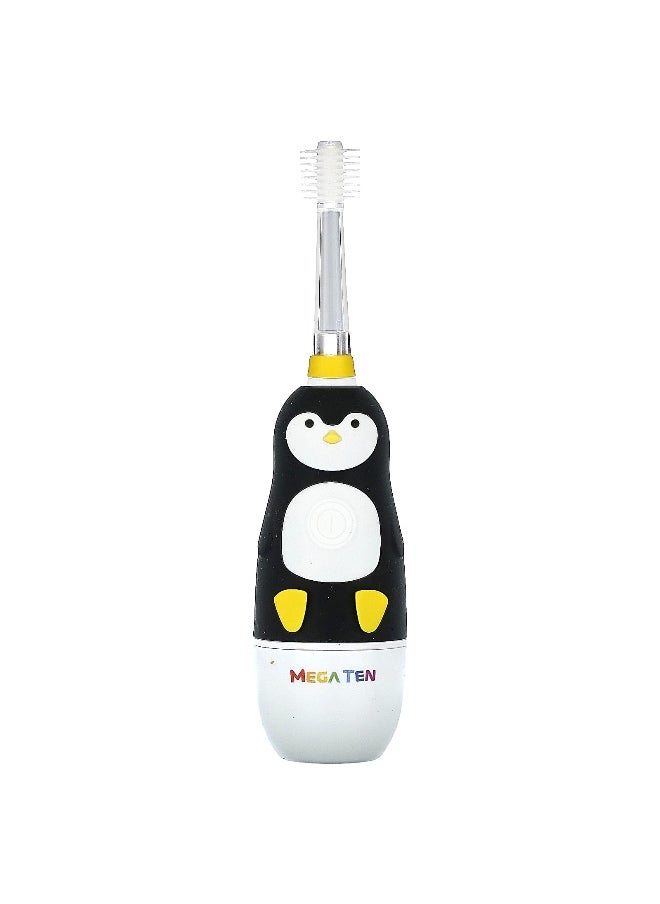 Baby Buddy, Brilliant, Kids Sonic Toothbrush, 3+ Years, Penguin, 1 Sonic Toothbrush