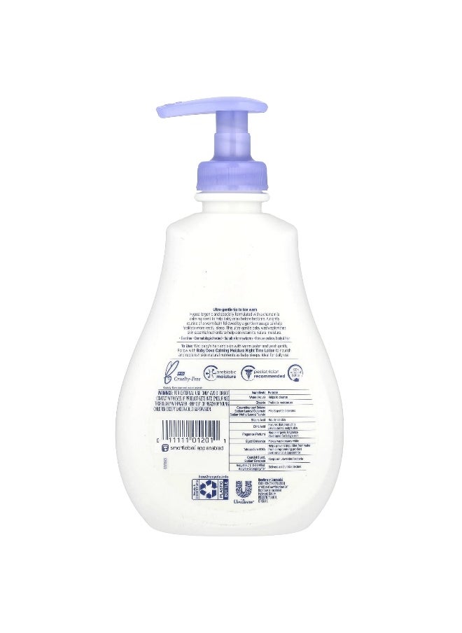Dove, Baby, Sensitive Skin Care, Night Time Wash, Calming Moisture, 13 fl oz (384 ml)