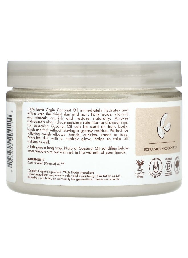 SheaMoisture, Head-To-Toe Nourishing Hydration, 100% Extra Virgin Coconut Oil, 10.1 oz (287 g)