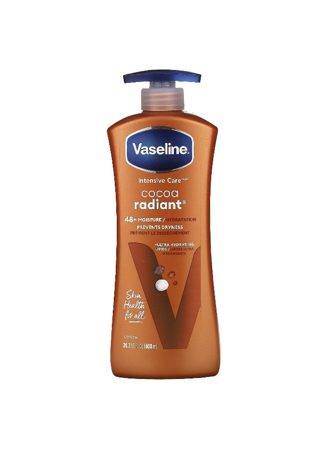 Vaseline, Intensive Care Lotion, Cocoa Radiant, 20.3 fl oz (600 ml)