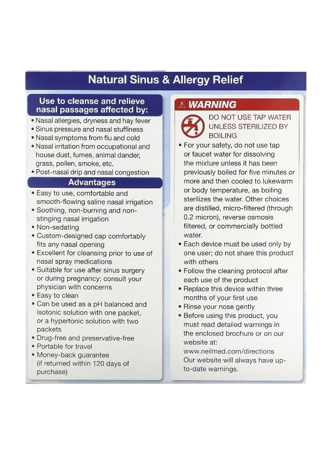 Squip, NeilMed Squeezie, All Natural Sinus Relief, 1 Kit