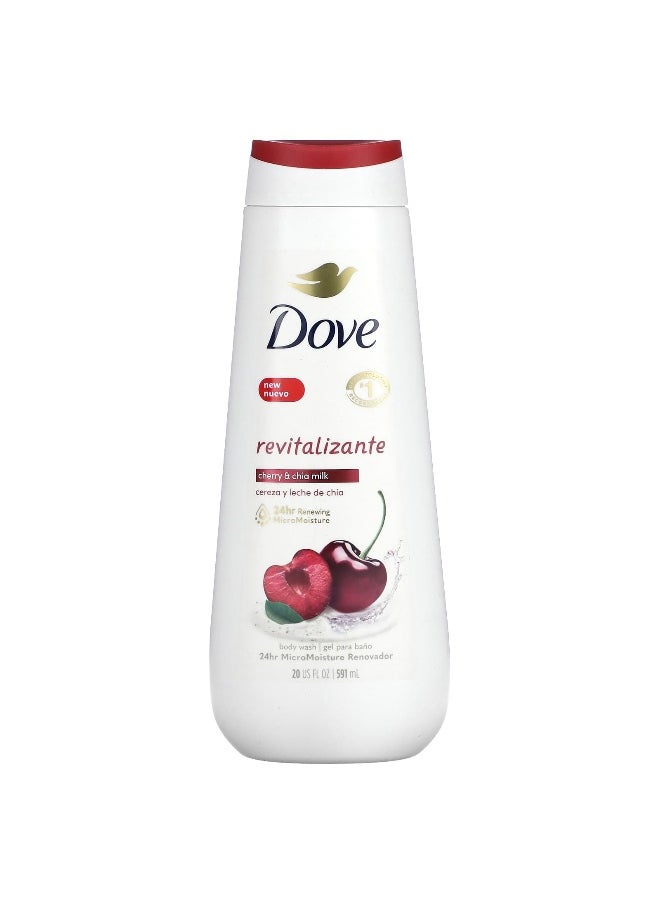Dove, Body Wash, Cherry & Chia Milk, 20 fl oz (591 ml)