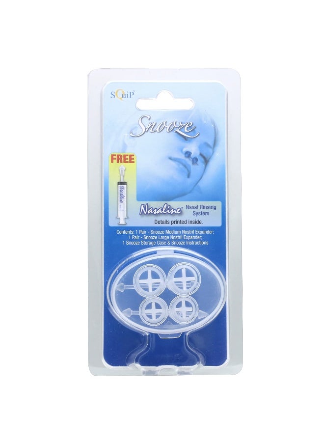 Squip, Snooze, Nasal Rinsing System, 3 Piece